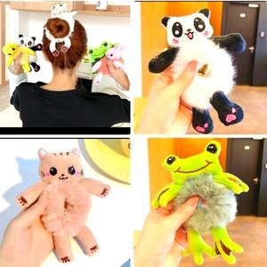 Soft & Cute Kids Hair Scrunchies - Various